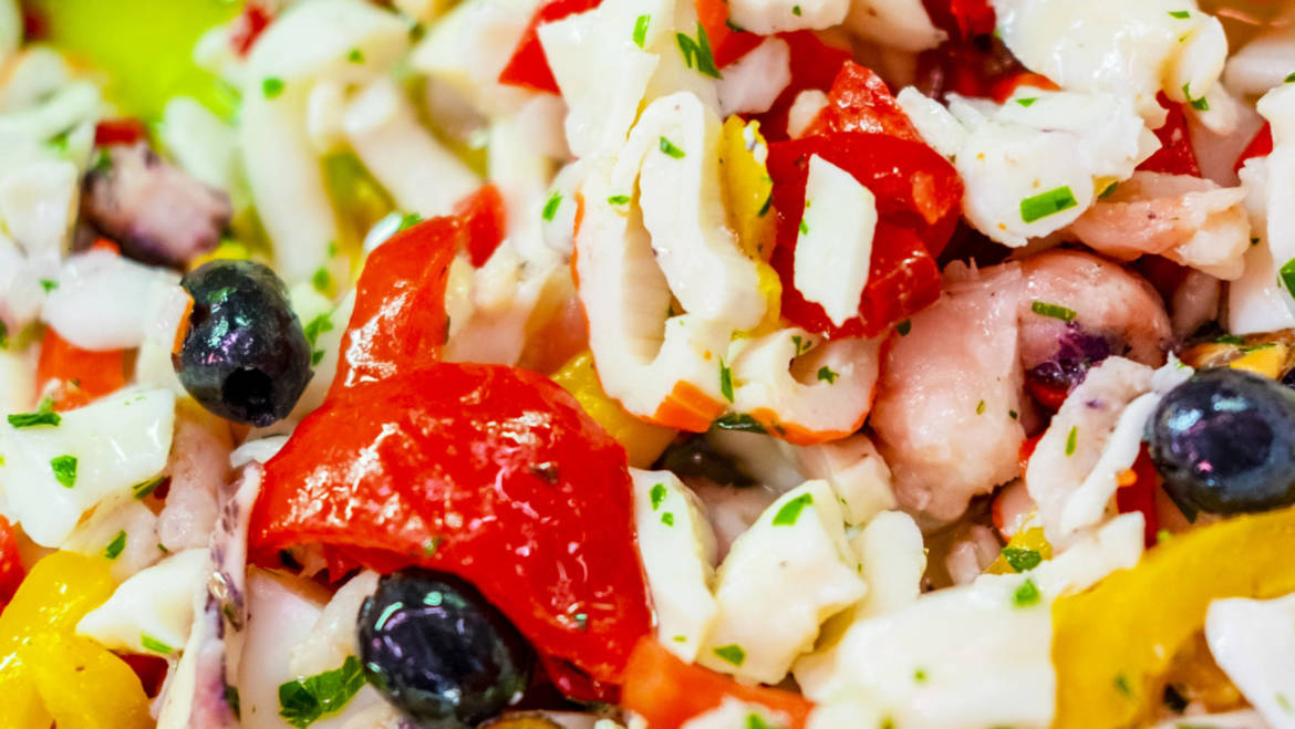 Insalata di pesce estiva