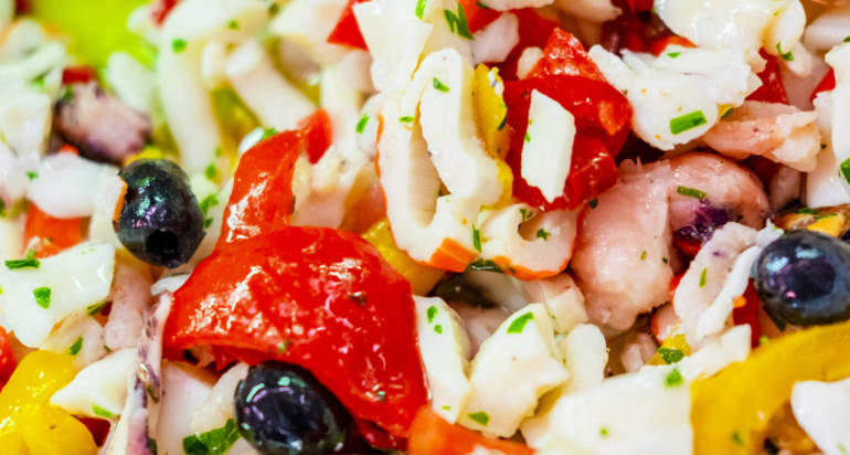 Insalata di pesce estiva