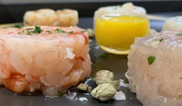 Tartare di scampi