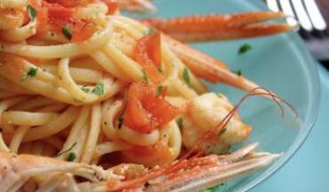 Linguine agli scampi