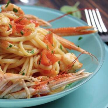 Linguine agli scampi
